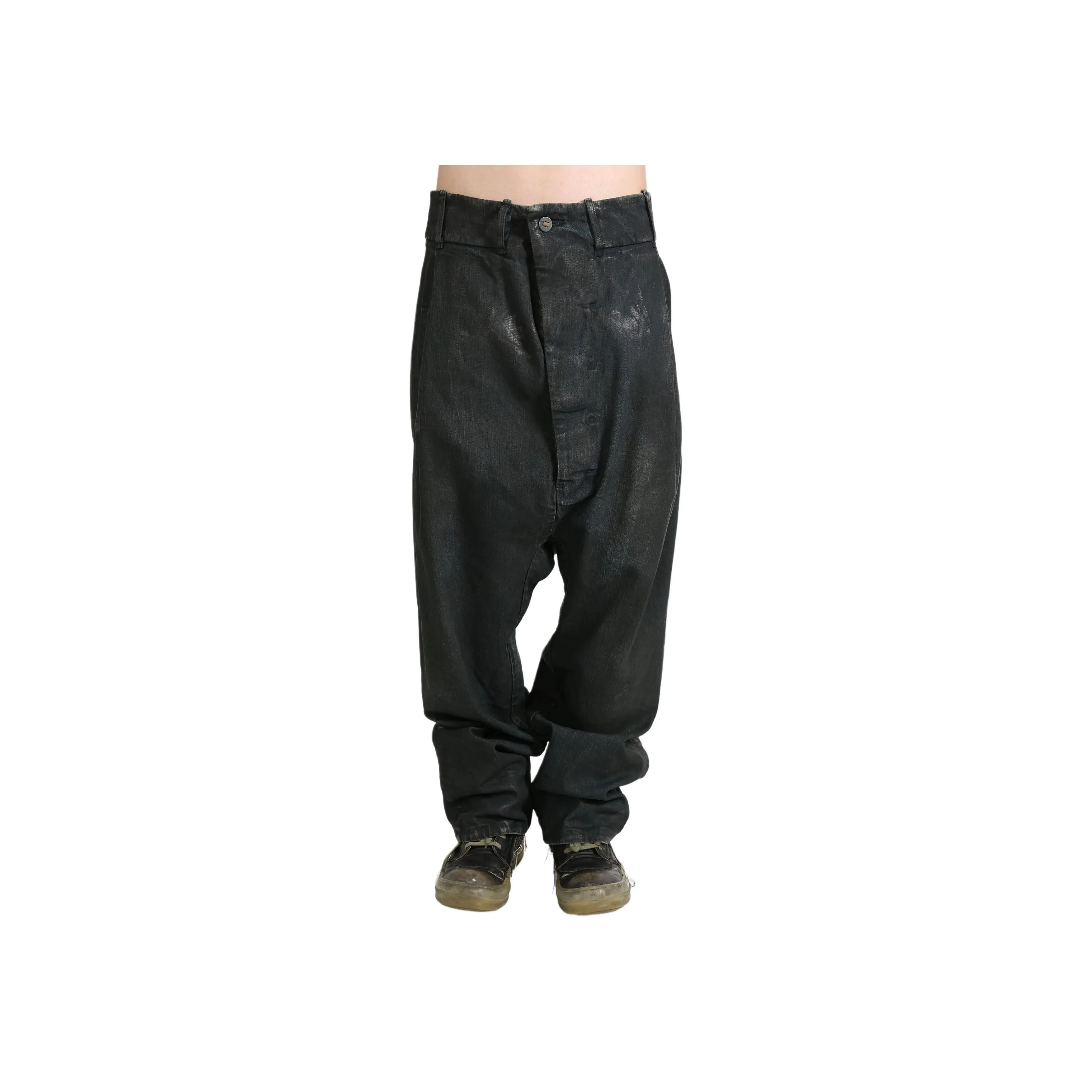 BORIS BIDJAN SABERI Drop-crotch Jeans