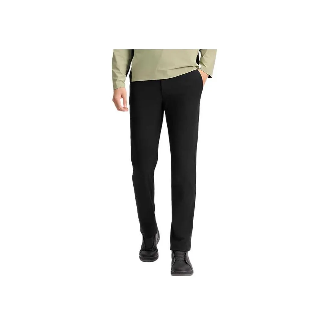 FILA Golf Series SS25 Casual Pants Men's Pitch Black
