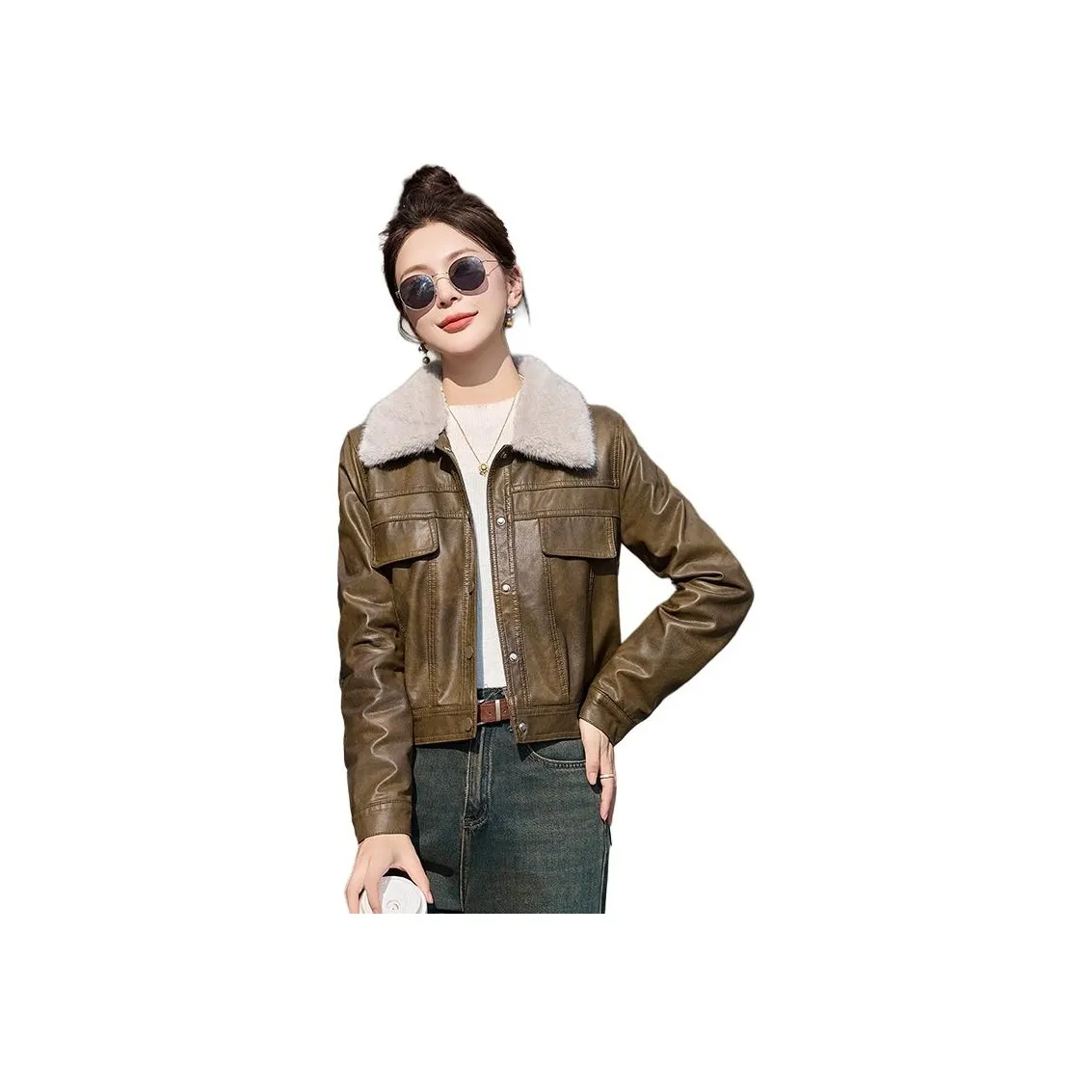 MEXICAN Женские Кожаные Куртки