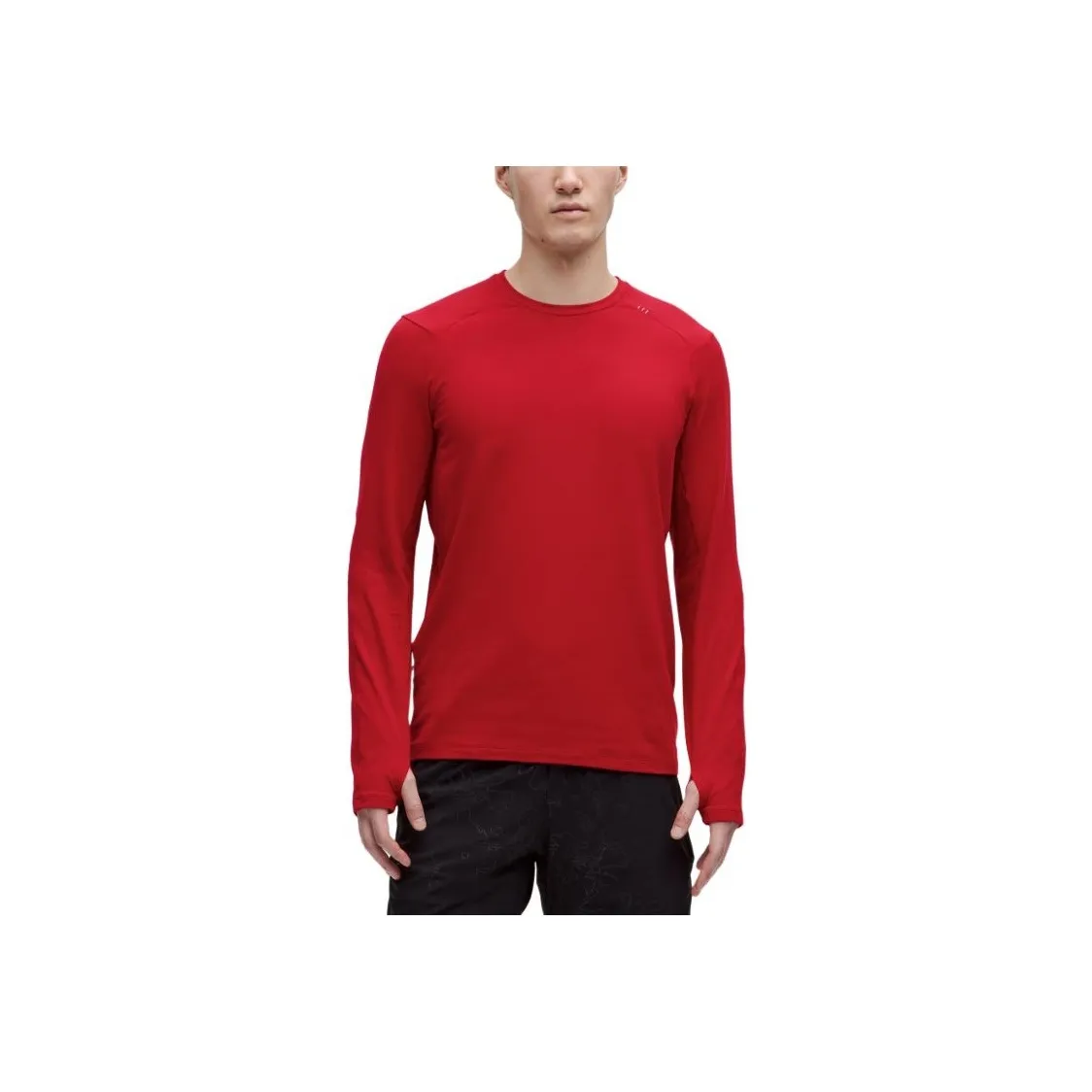 Lululemon Surge Warm Collection Rulu T Shirt Men's Dark Red