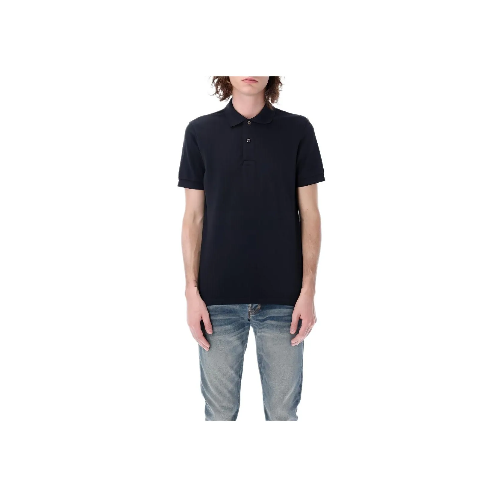 TOM FORD Polo Shirt Men's Black