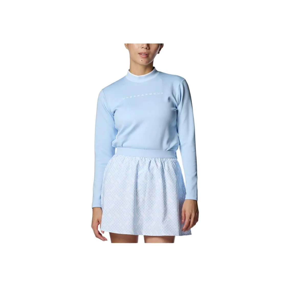 Under Armour FW24 Armor Golf Apparel Women's Rain Cloud Blue