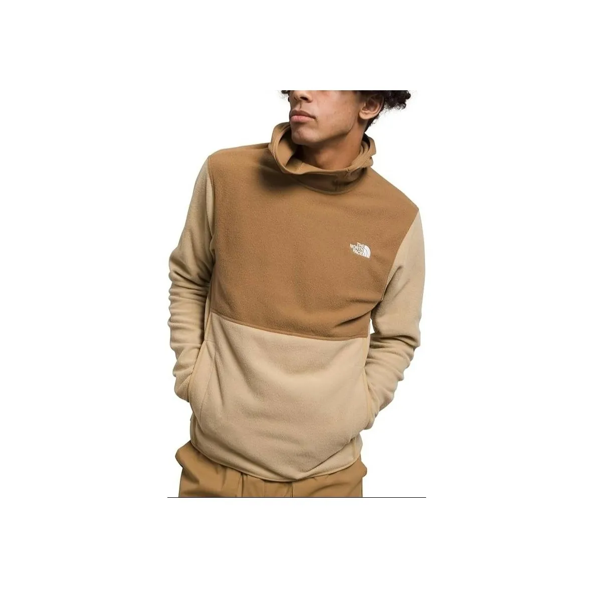 THE NORTH FACE Polartec Alpine Polartec Sweatshirt Men's Khaki Stone/Practical Brown