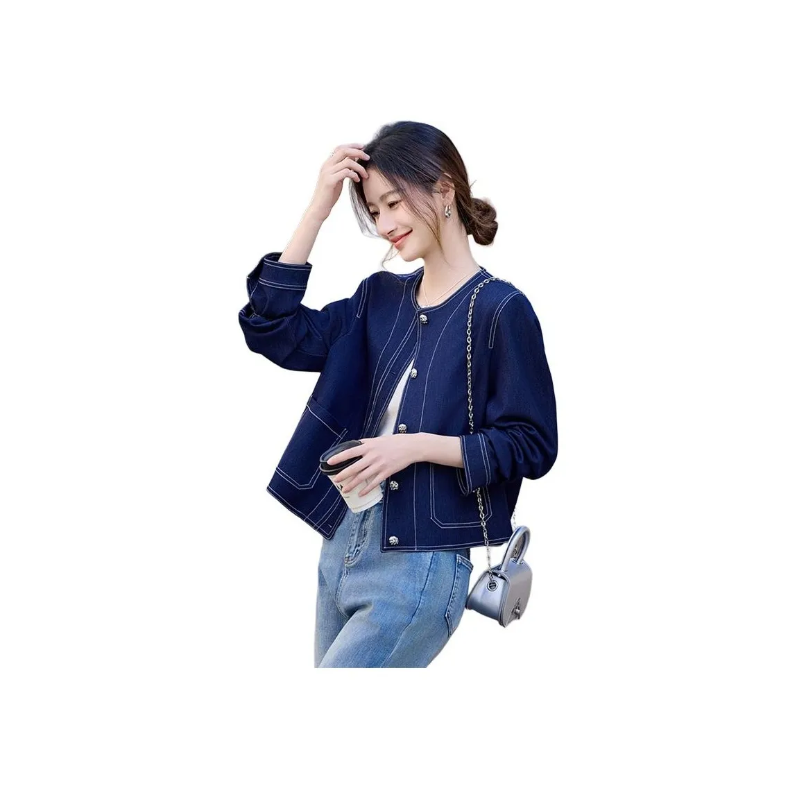 Still Quiet Укороченная Куртка Женская