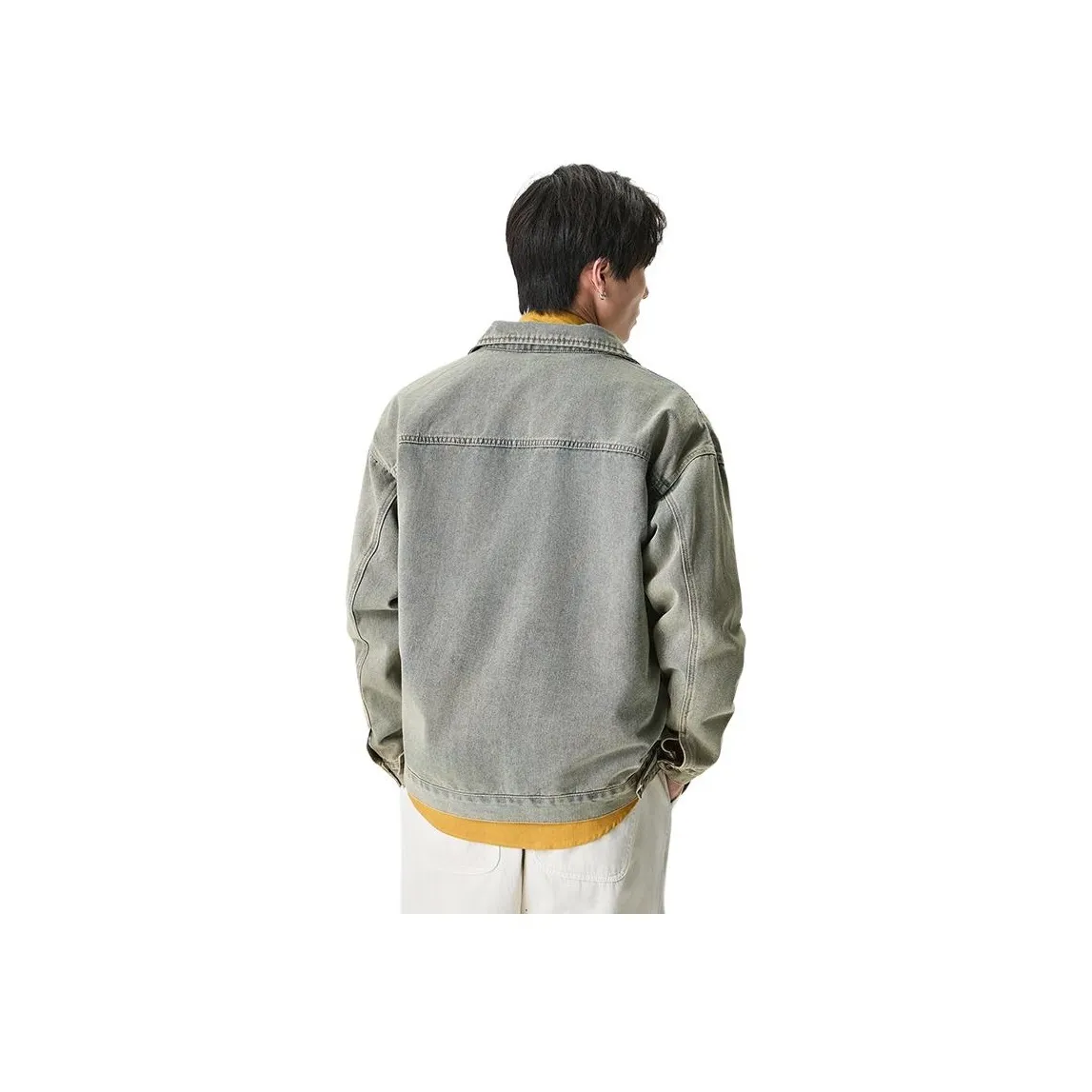 JASONWOOD Cowboy On The Run Denim Jacket Unisex Vintage Blue