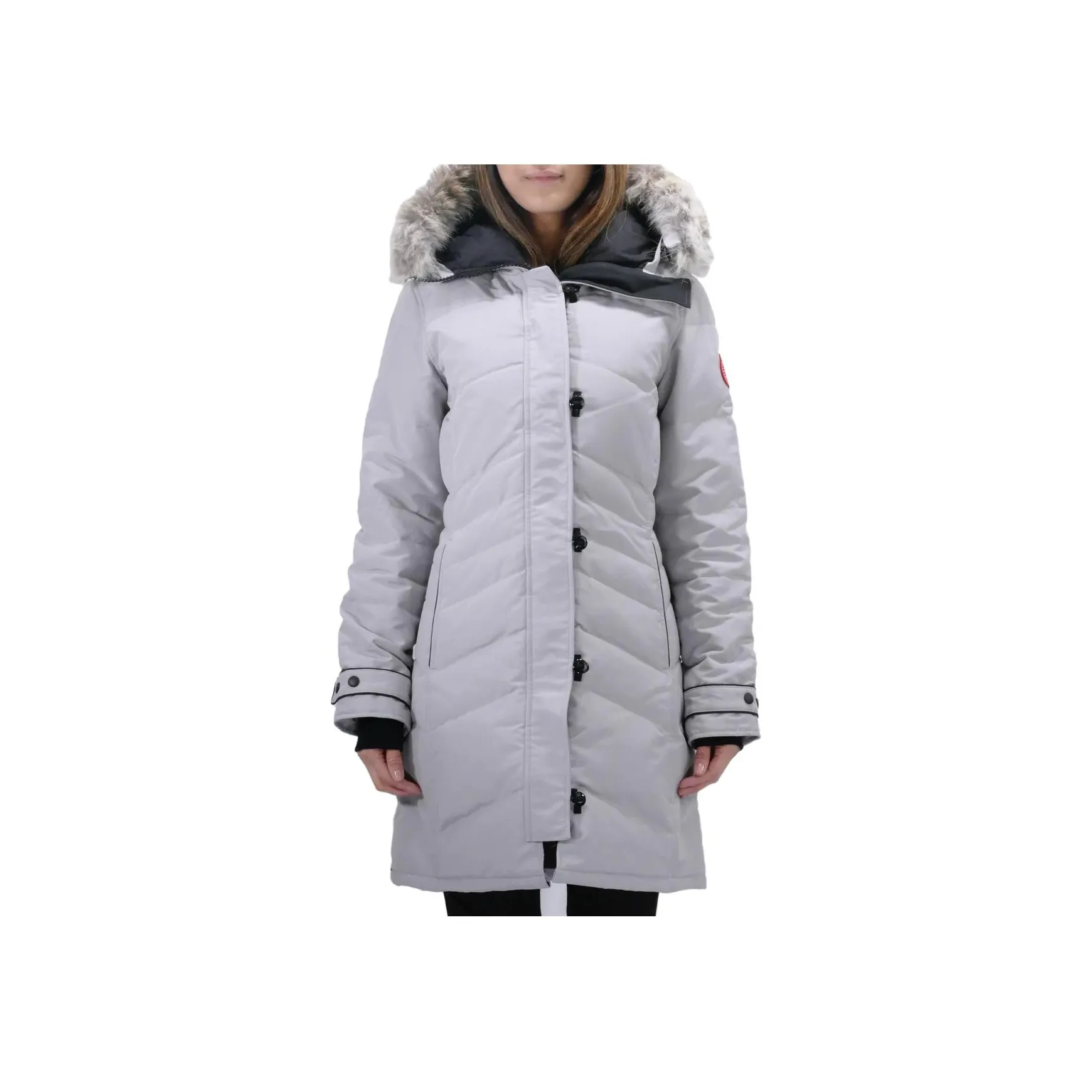 Canada Goose Victoria Series Coat Down Jacket Women's Gray