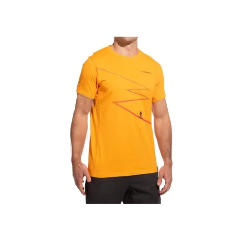 LA SPORTIVA Желтые Мужские Рубашки