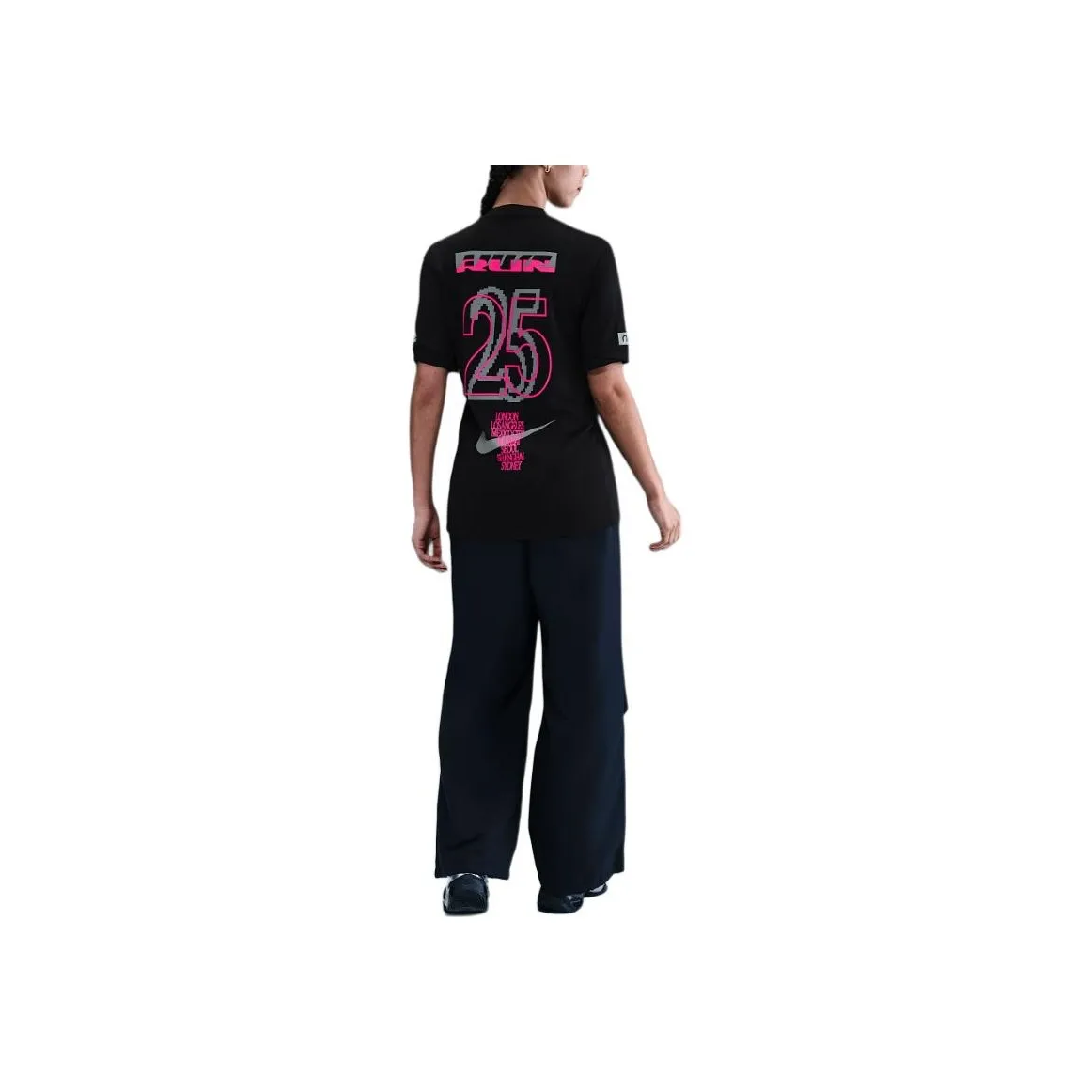 Nike After Dark Tour Women's Dri FIT Graphic Running Jersey