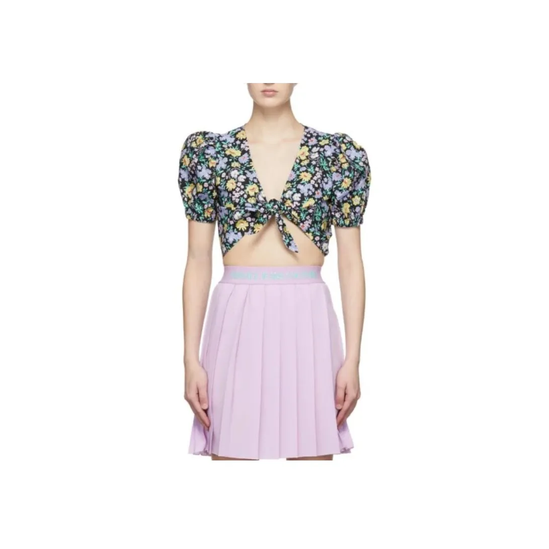 VERSACE JEANS Couture Floral print Crop Top