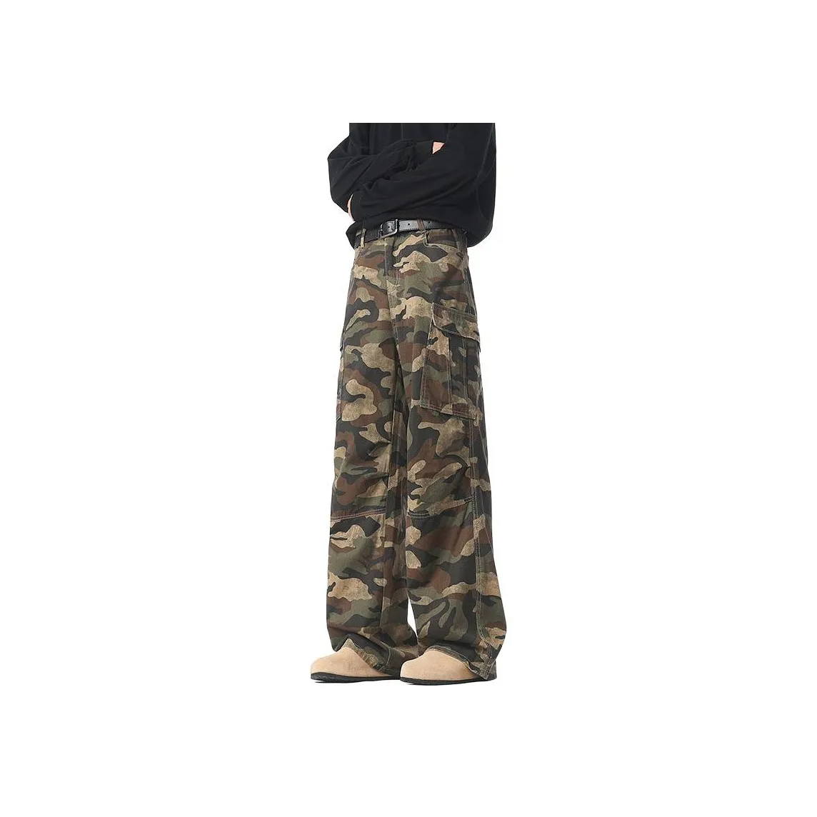 NVRFRGT Jeans Unisex Camouflage