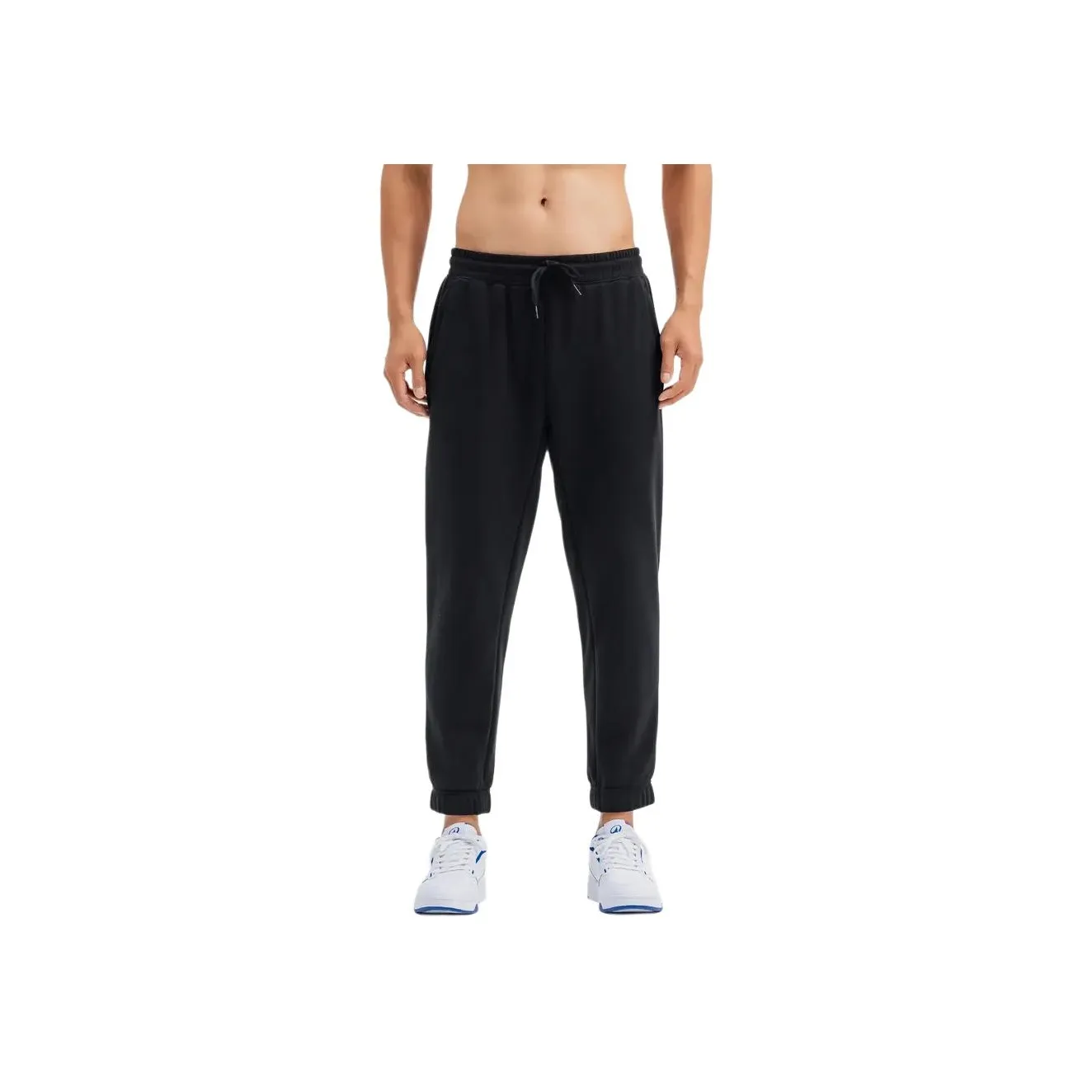 DECATHLON DOMYOS Флисовые брюки Мужские Черные