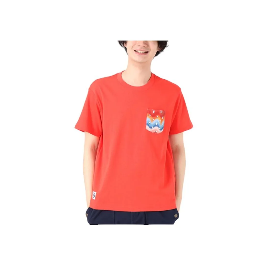 CHUMS T Shirt Unisex Spicy Pepper Red
