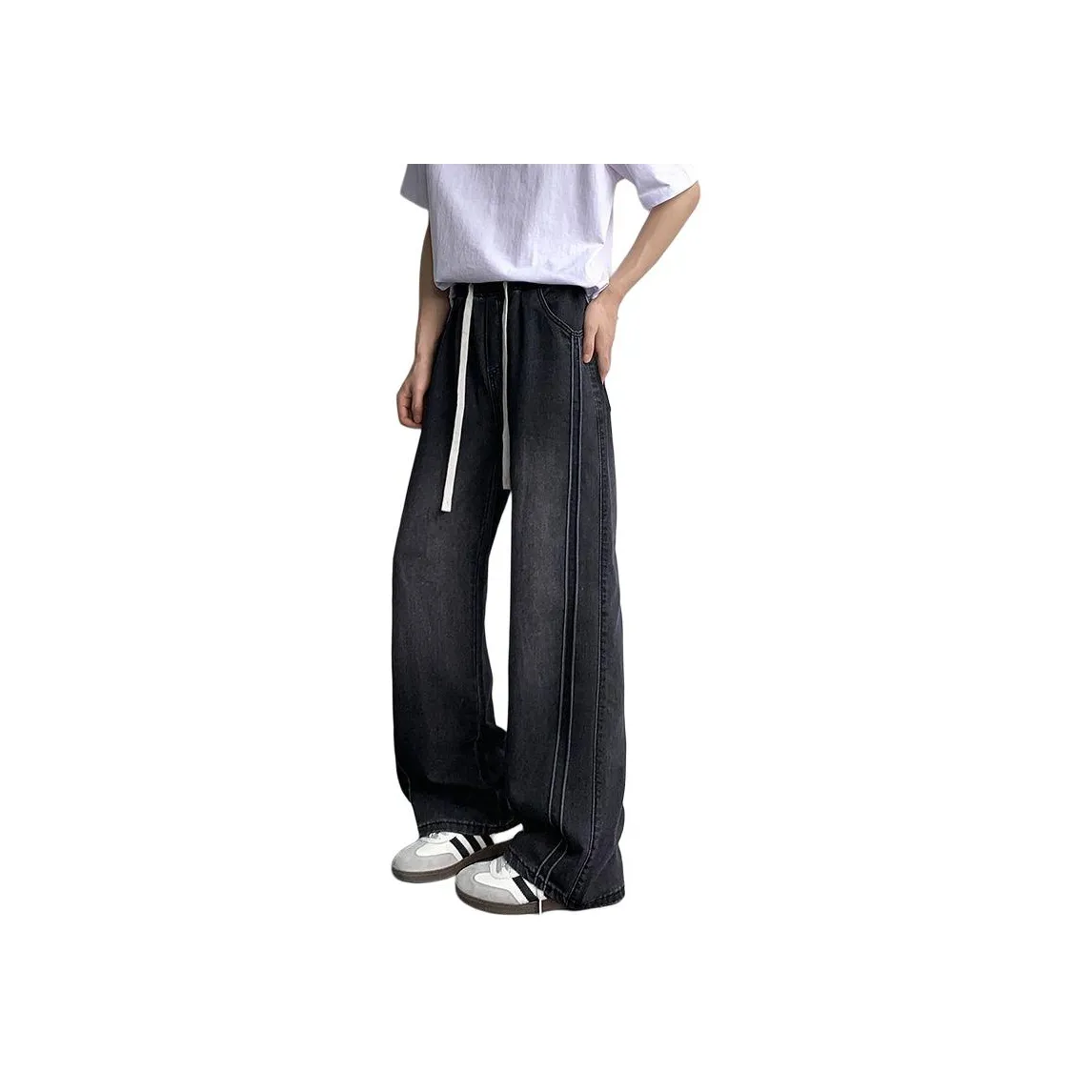 Menglaini Jeans Unisex
