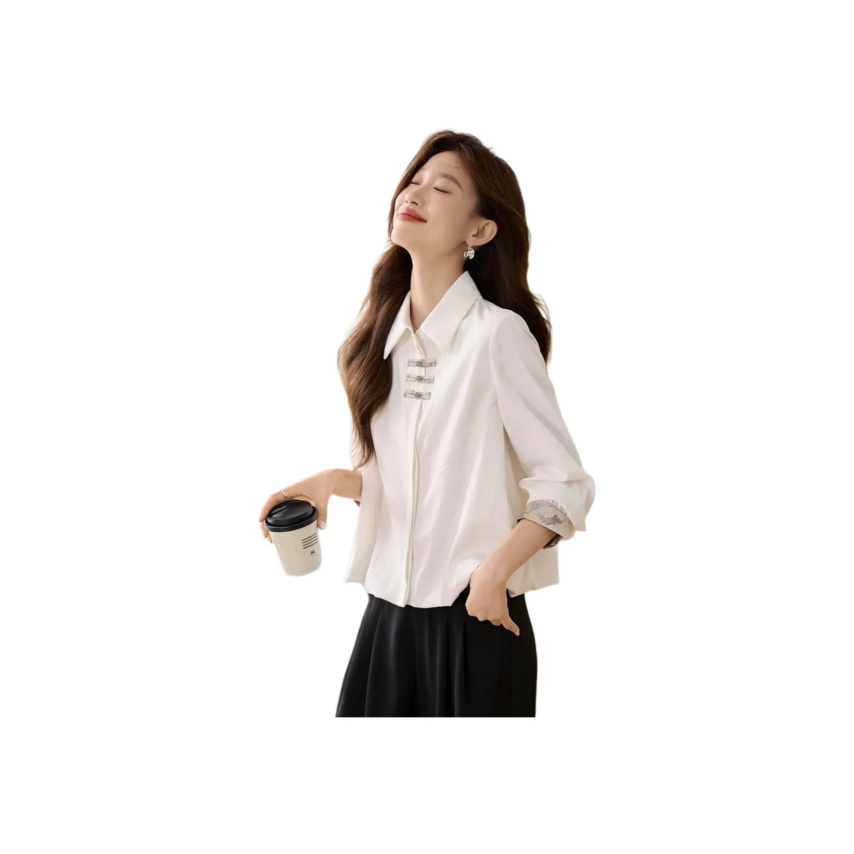 Pear 99 Белый Женские Рубашки