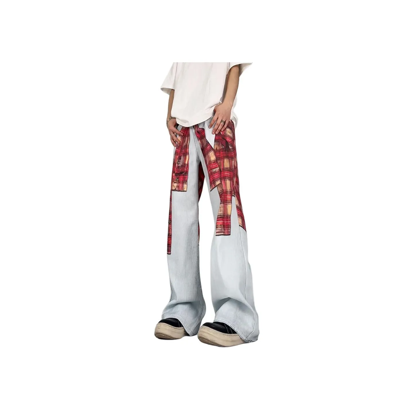 HELEH Jeans Unisex Light Blue