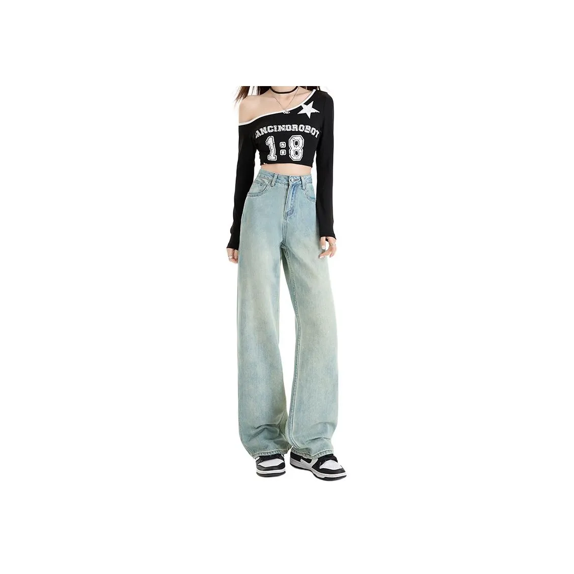 Kazakhstan Jeans Women's Emerald Green