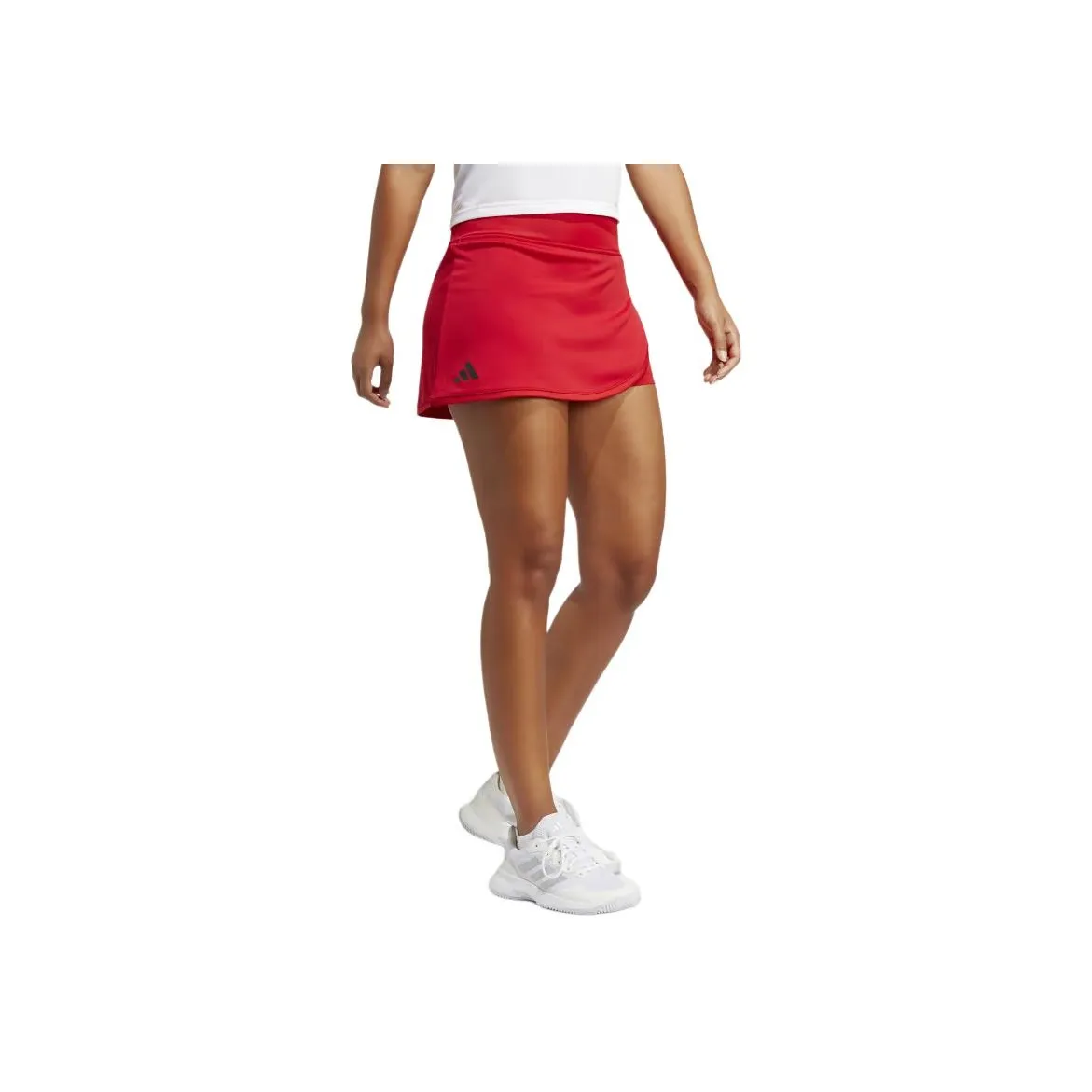 Adidas Club Tennis Юбка Повседневная Короткая Юбка Женская Красная
