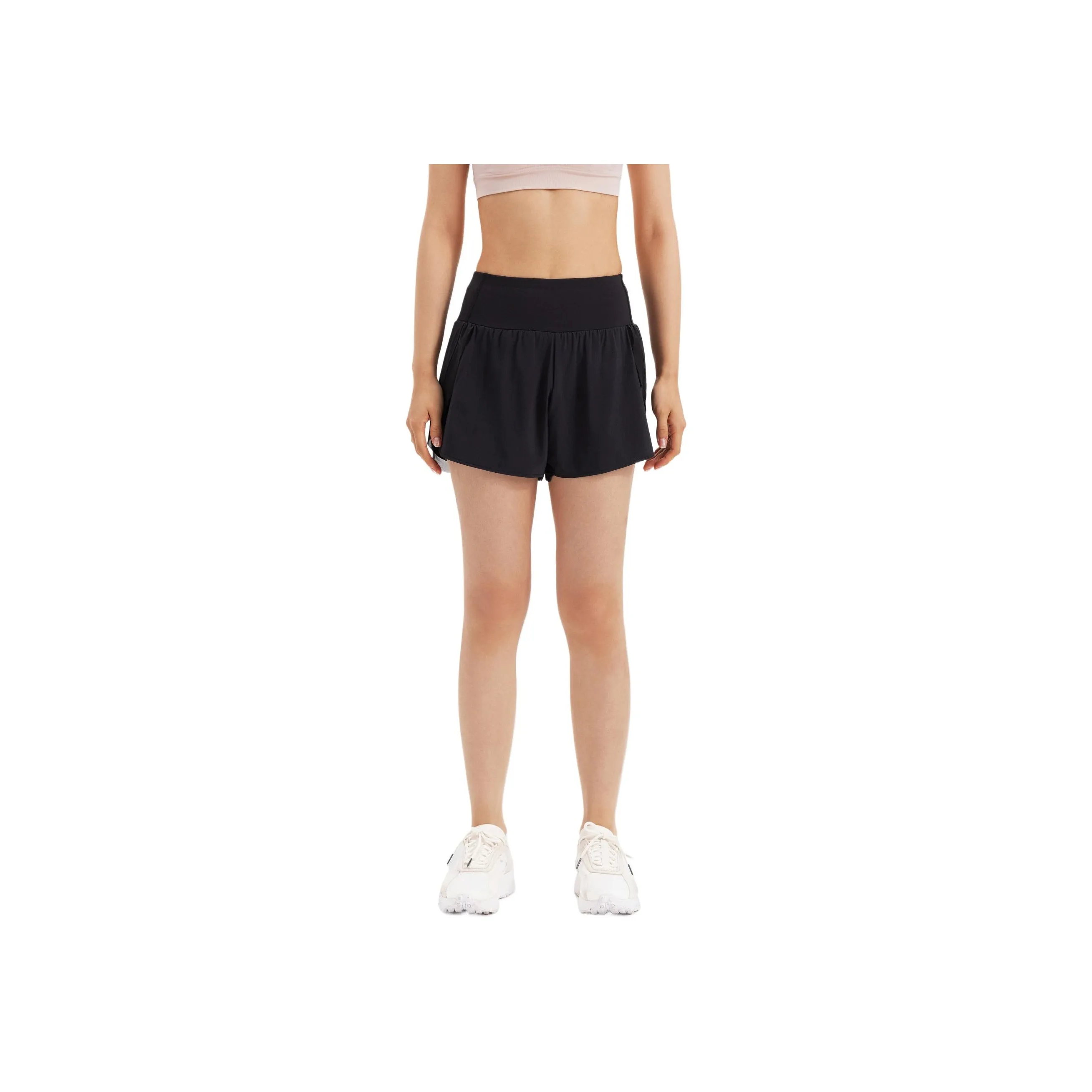 DECATHLON Casual Shorts Women's Smoky Black