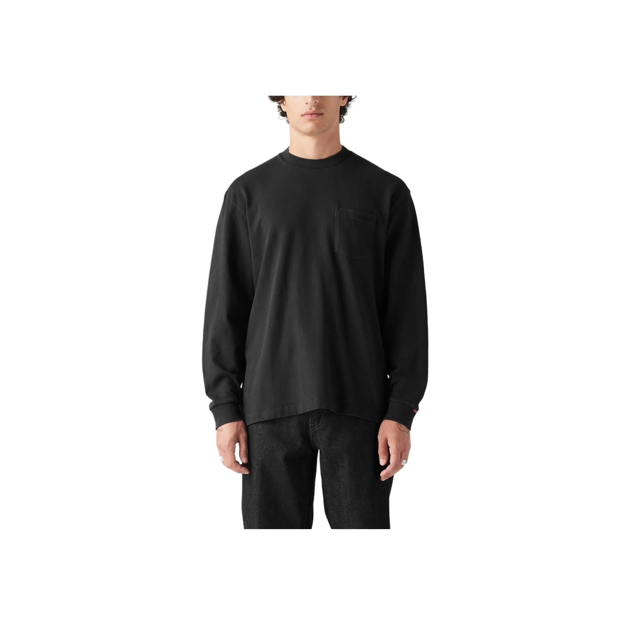 Levis T Shirts Men's Black