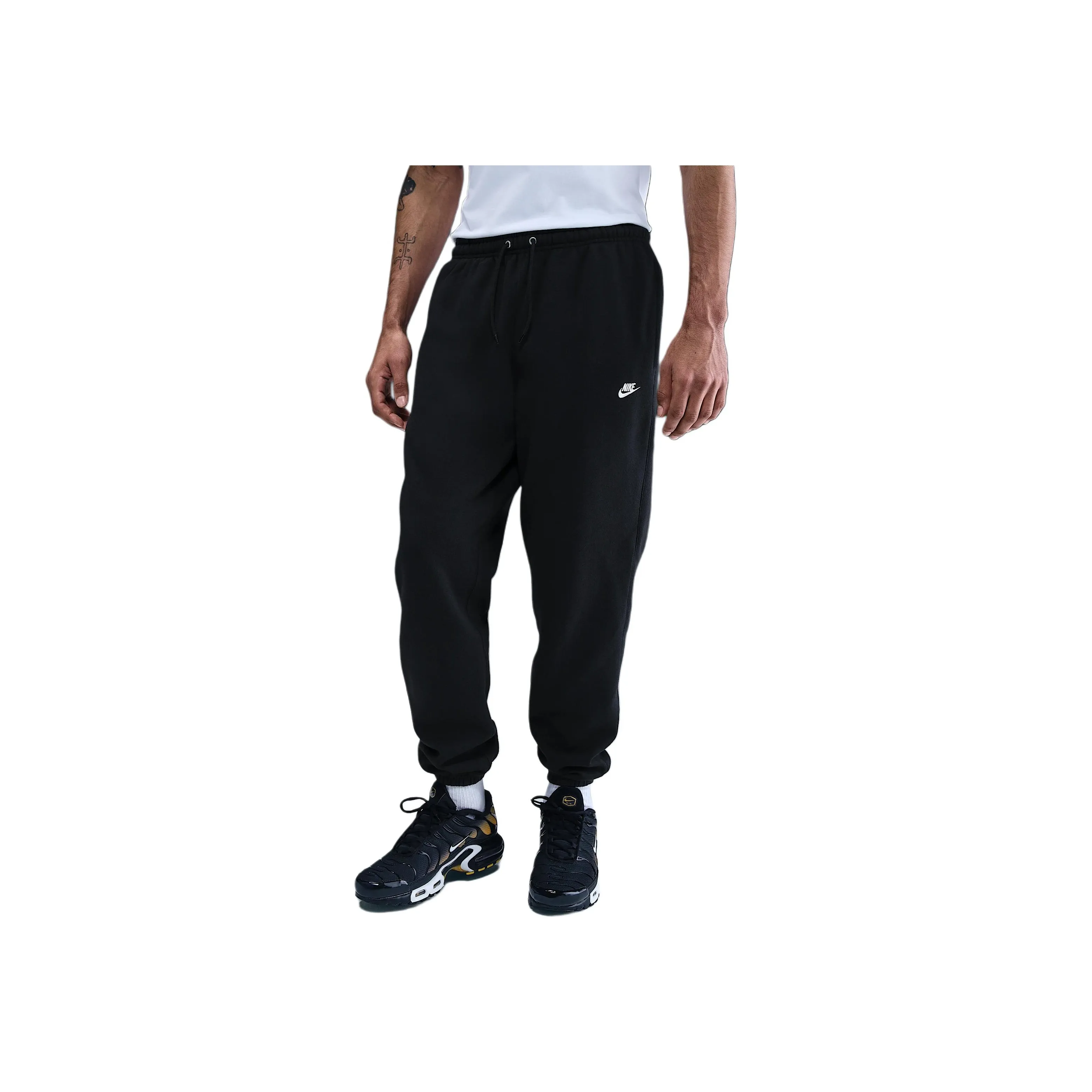 Nike Club Men's Cuffed Brushed Fleece Pants