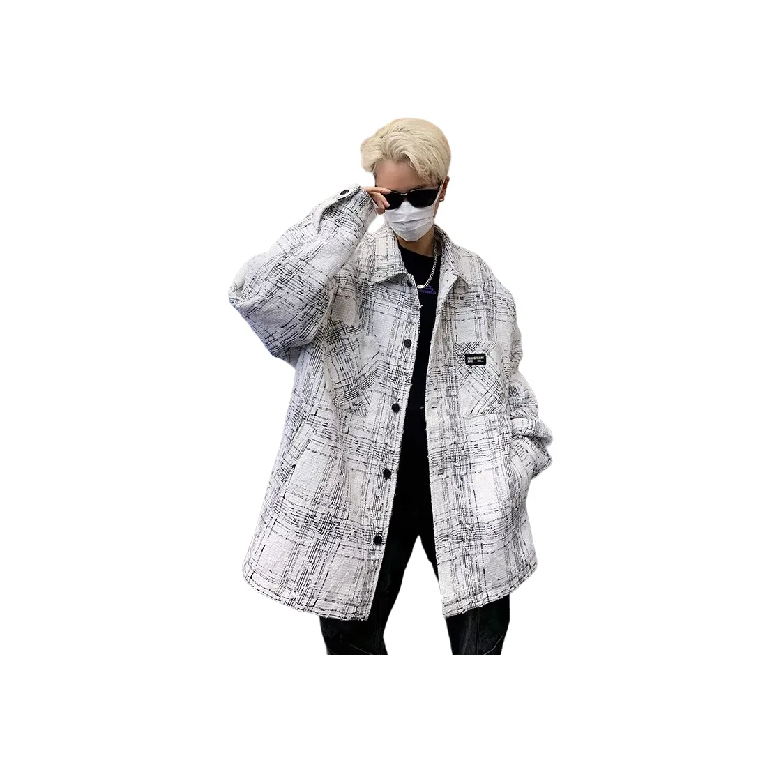 OG96 LAB Белый Унисекс Куртки