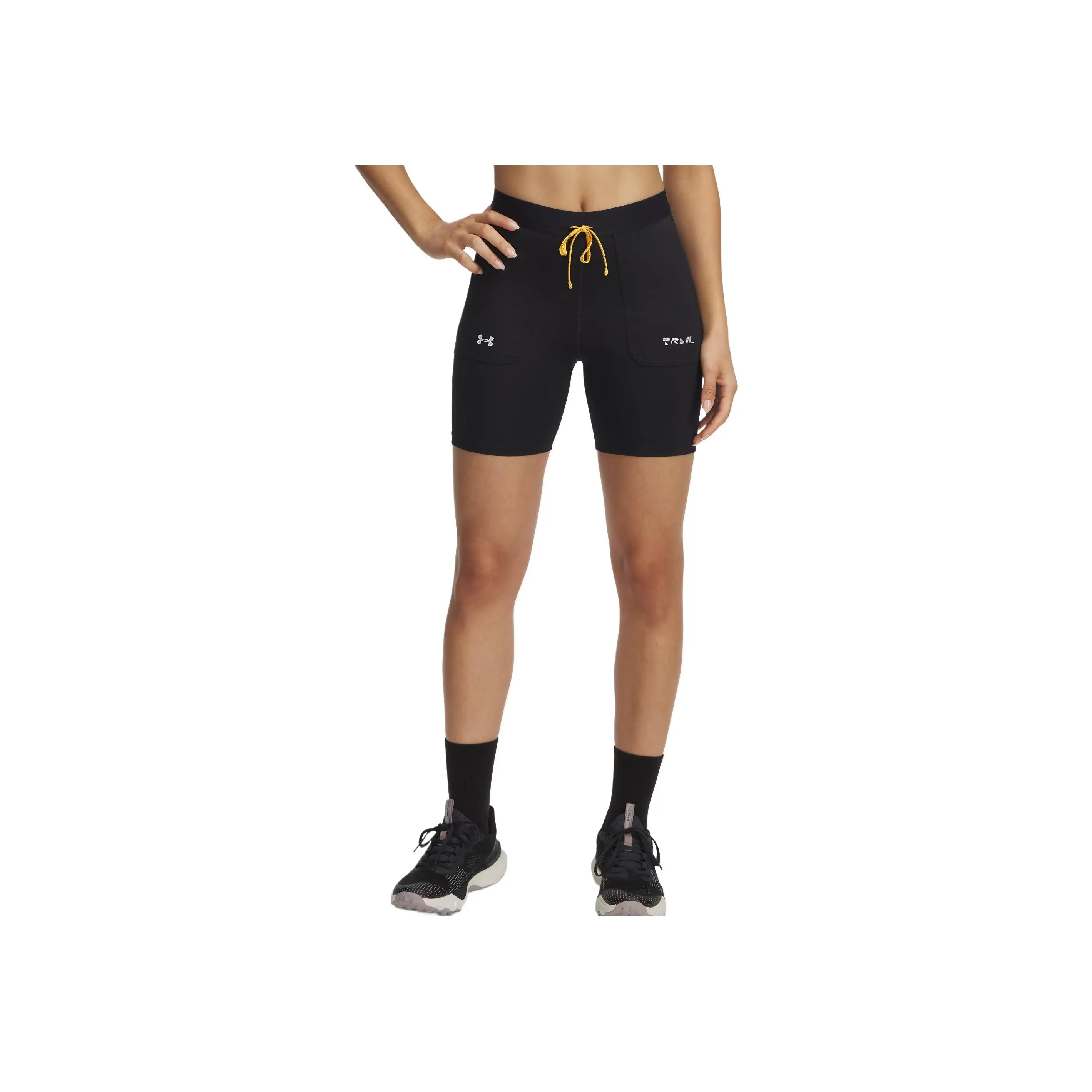 Under Armour TrainHeatGear Run Sports Shorts Women's Black