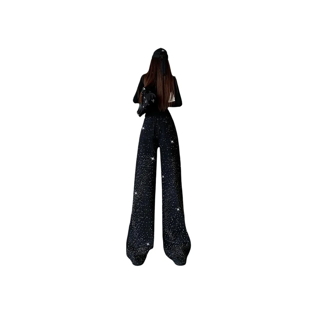 OZVO Jeans Women's Black