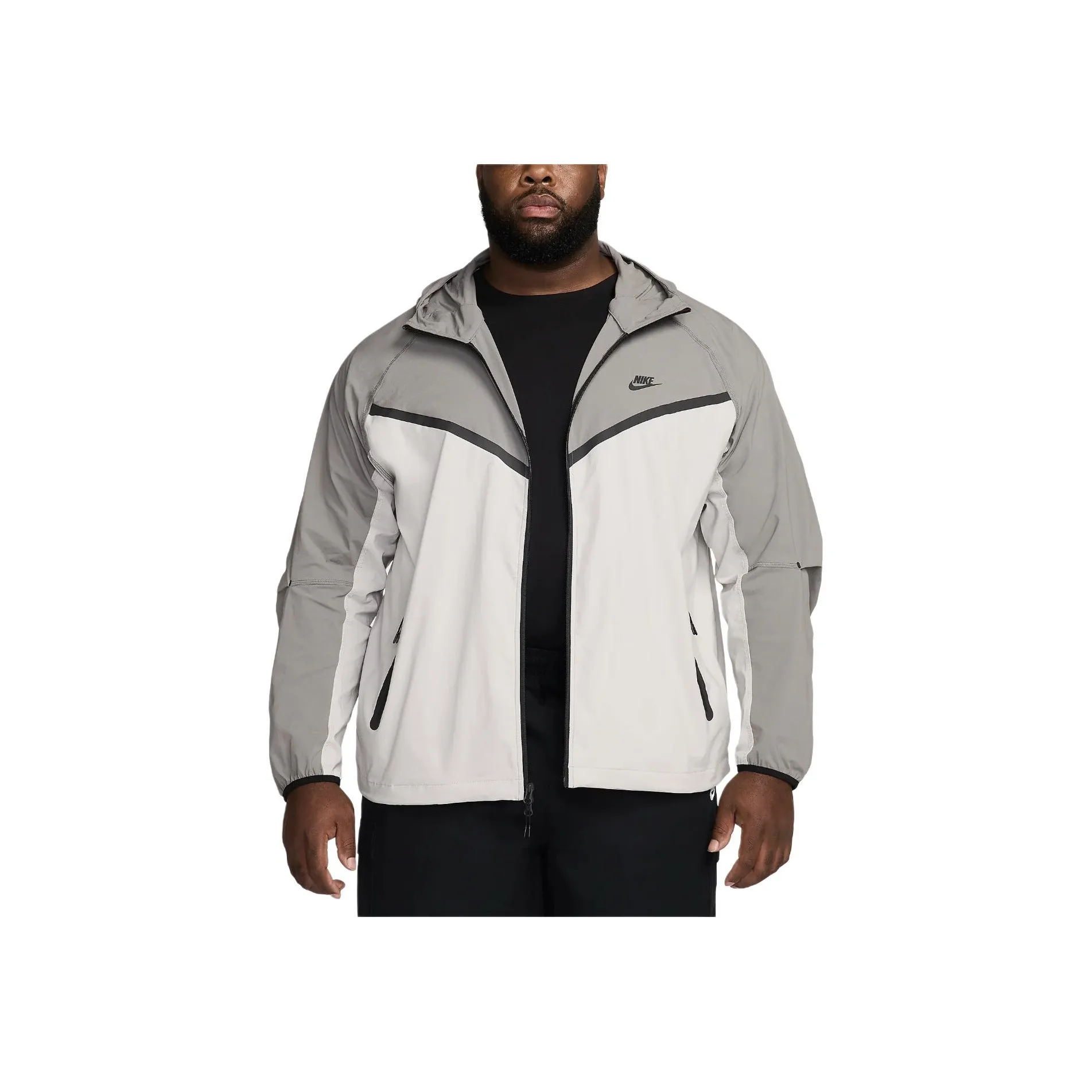 nike Ткани вязаные Tech Куртки Пальто Мужской Свет Лимонит