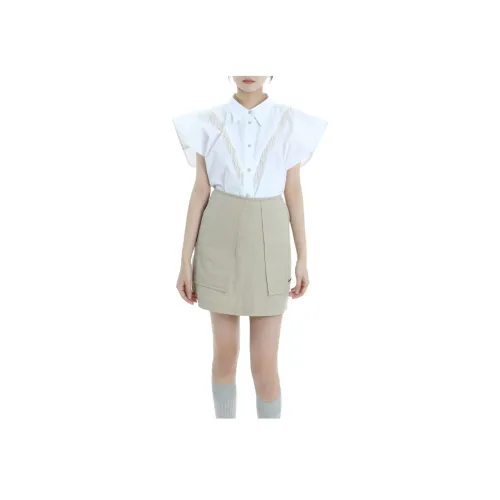 PushBUTTON Хаки Женские Повседневные Короткие Юбки