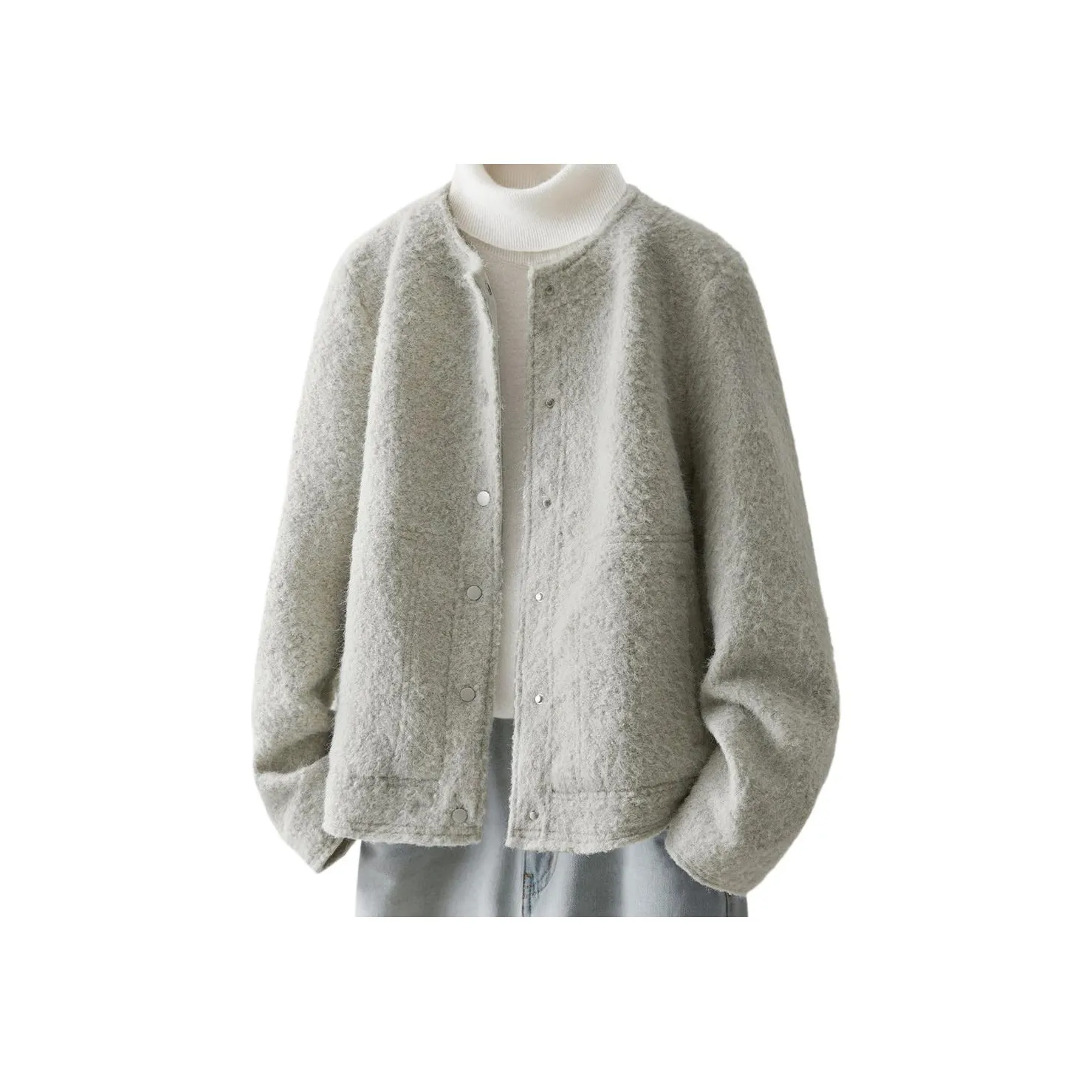 IHIMI Светло-зеленые Женские Куртки