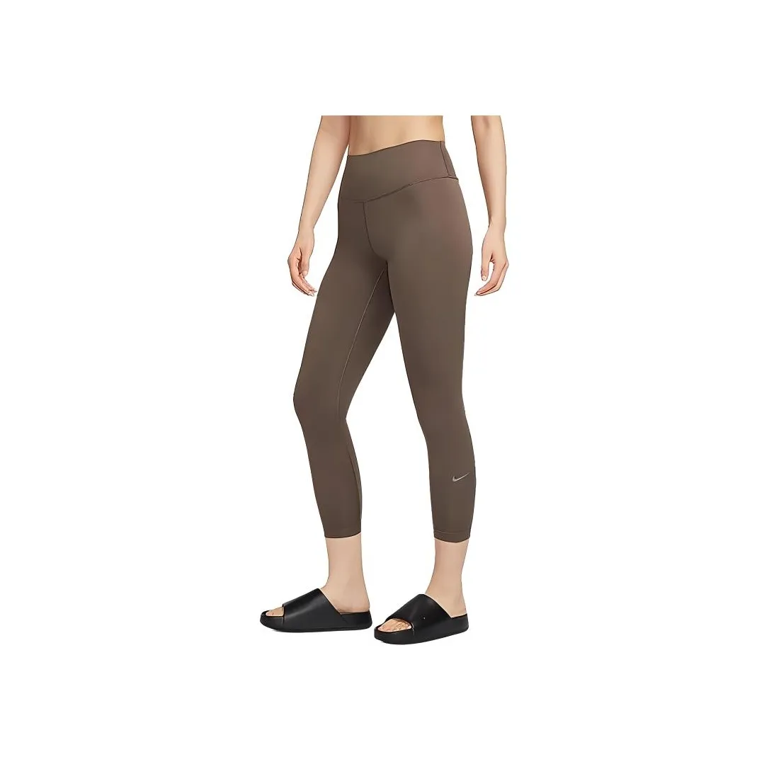 Nike One Спортивные брюки Женские Коричневый