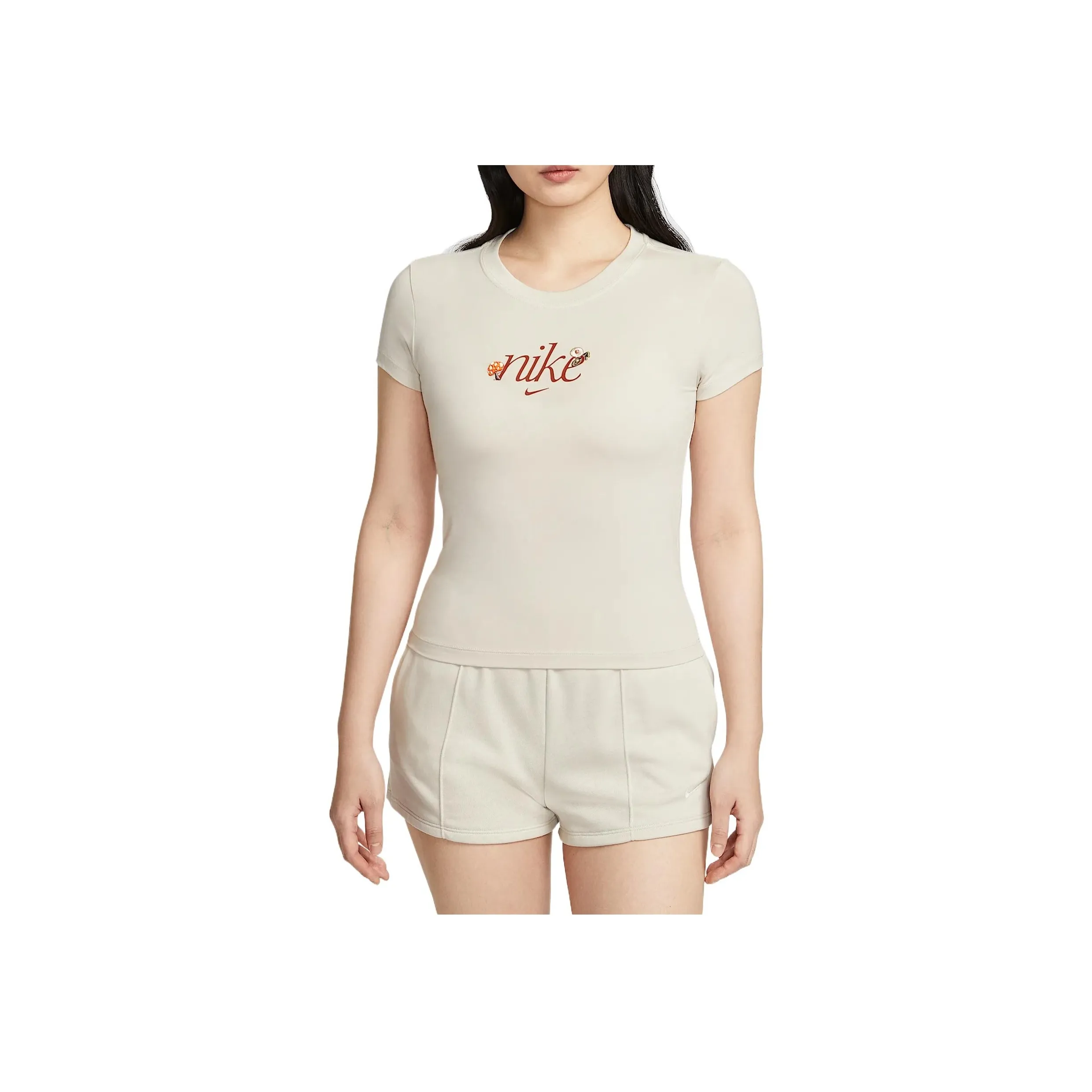 Nike Sportswear Regular T Shirt Women's Light Earth Umber