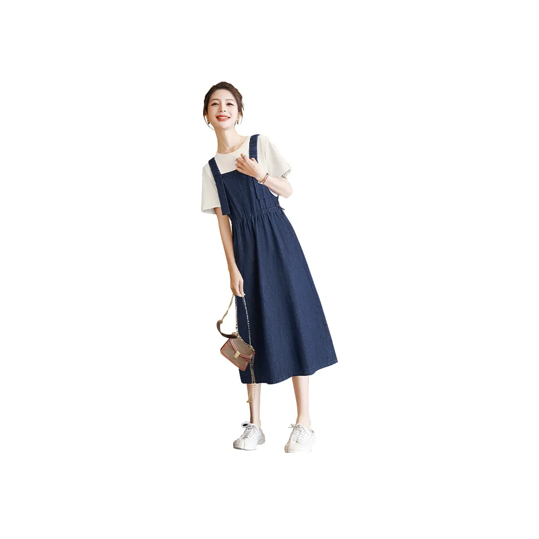 Cypress House Sleeveless Dress Women's Dark Blue