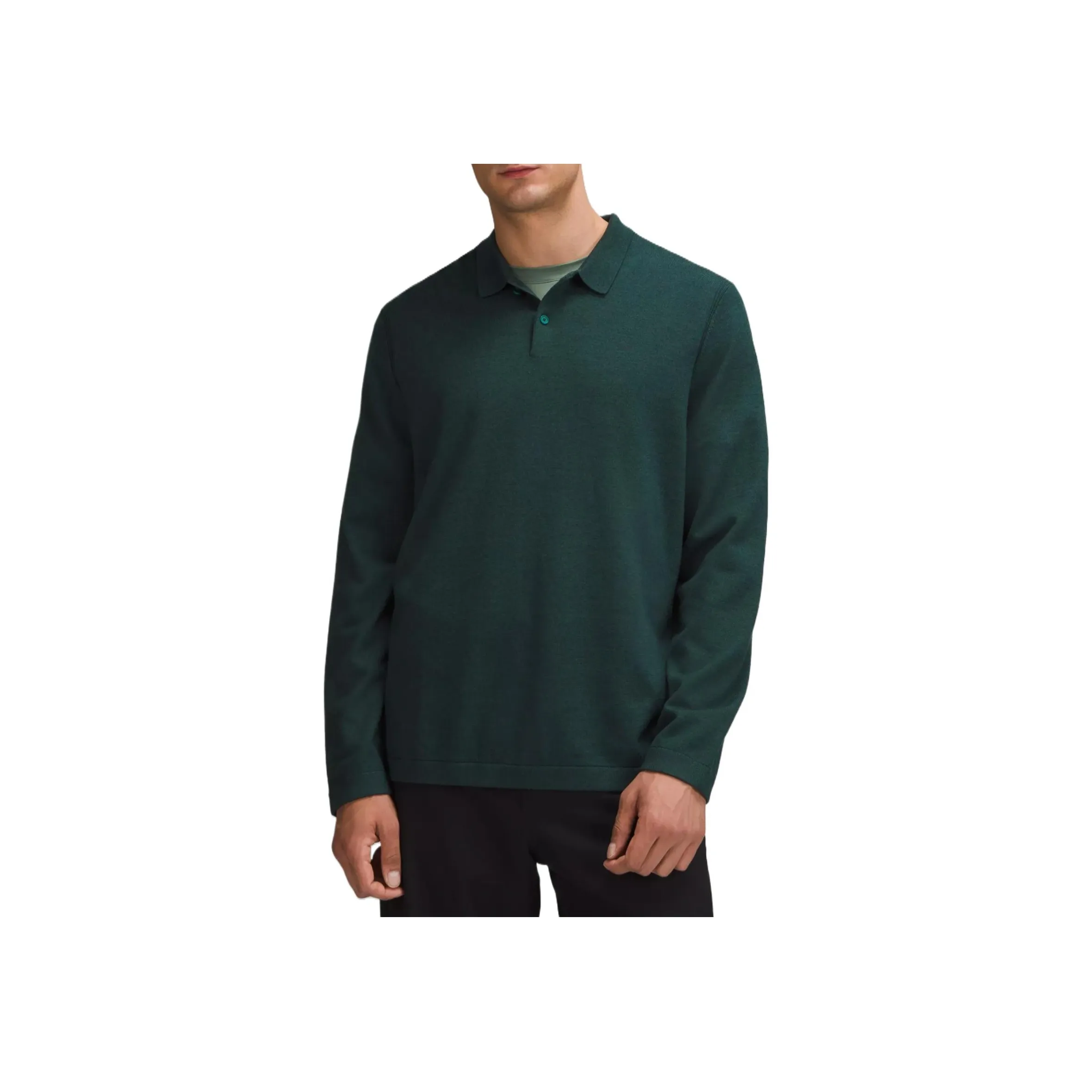 lululemon New Venture New Venture KNIT Поло Мужской