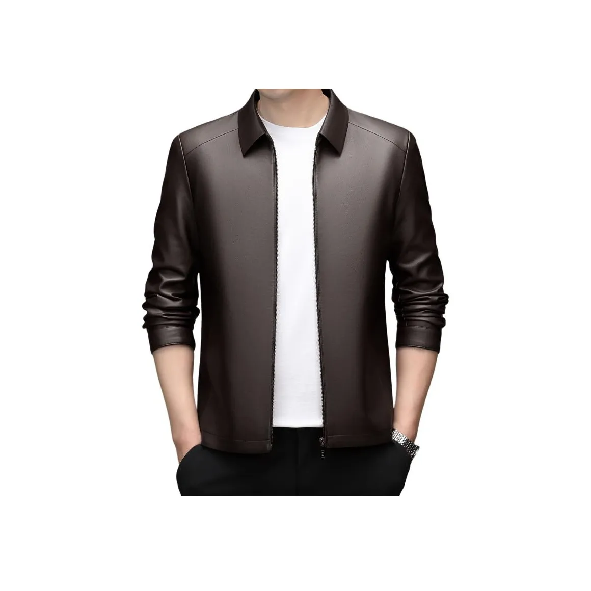 PIERRE CARDIN Кожа Куртка Мужская