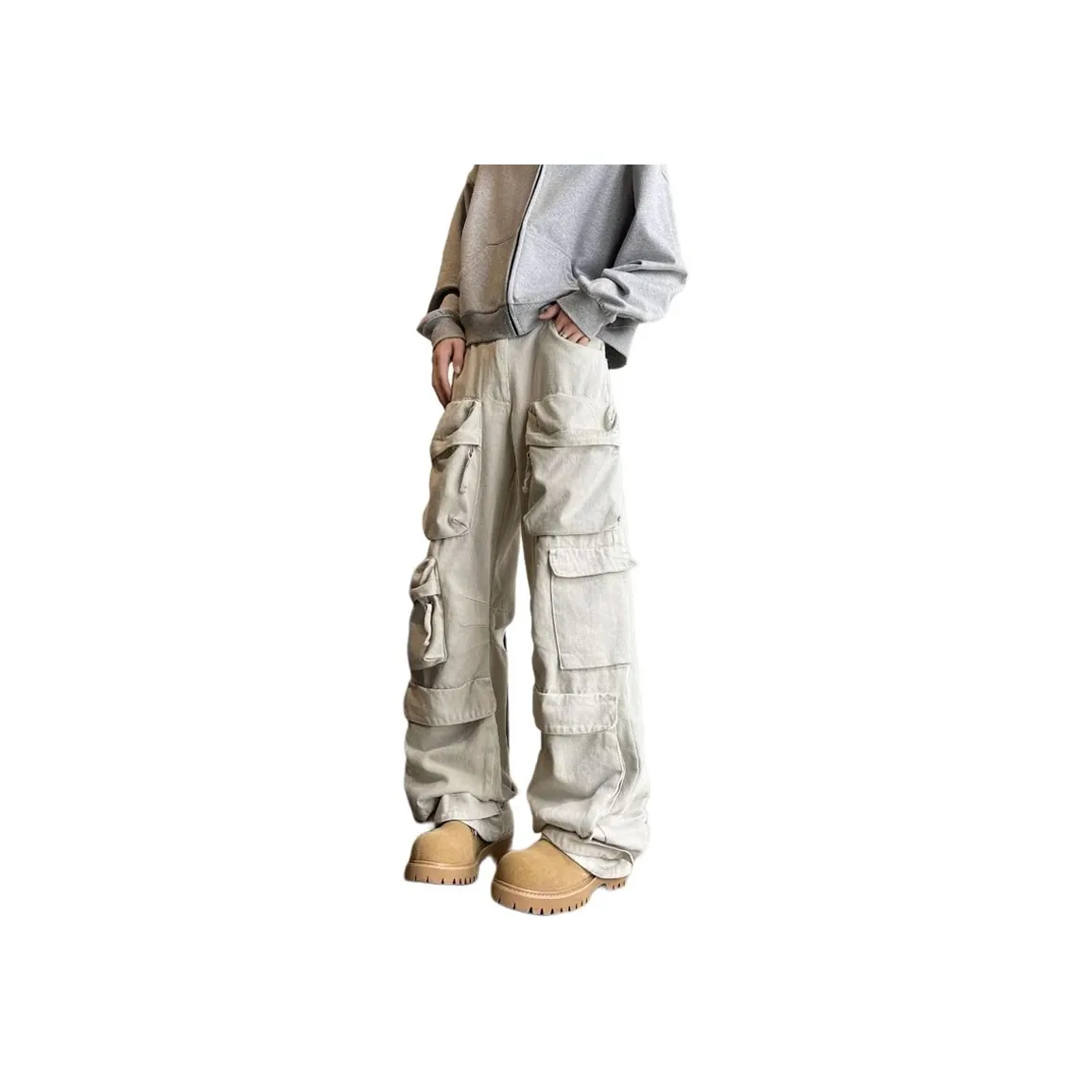 K411 Jeans Unisex Khaki