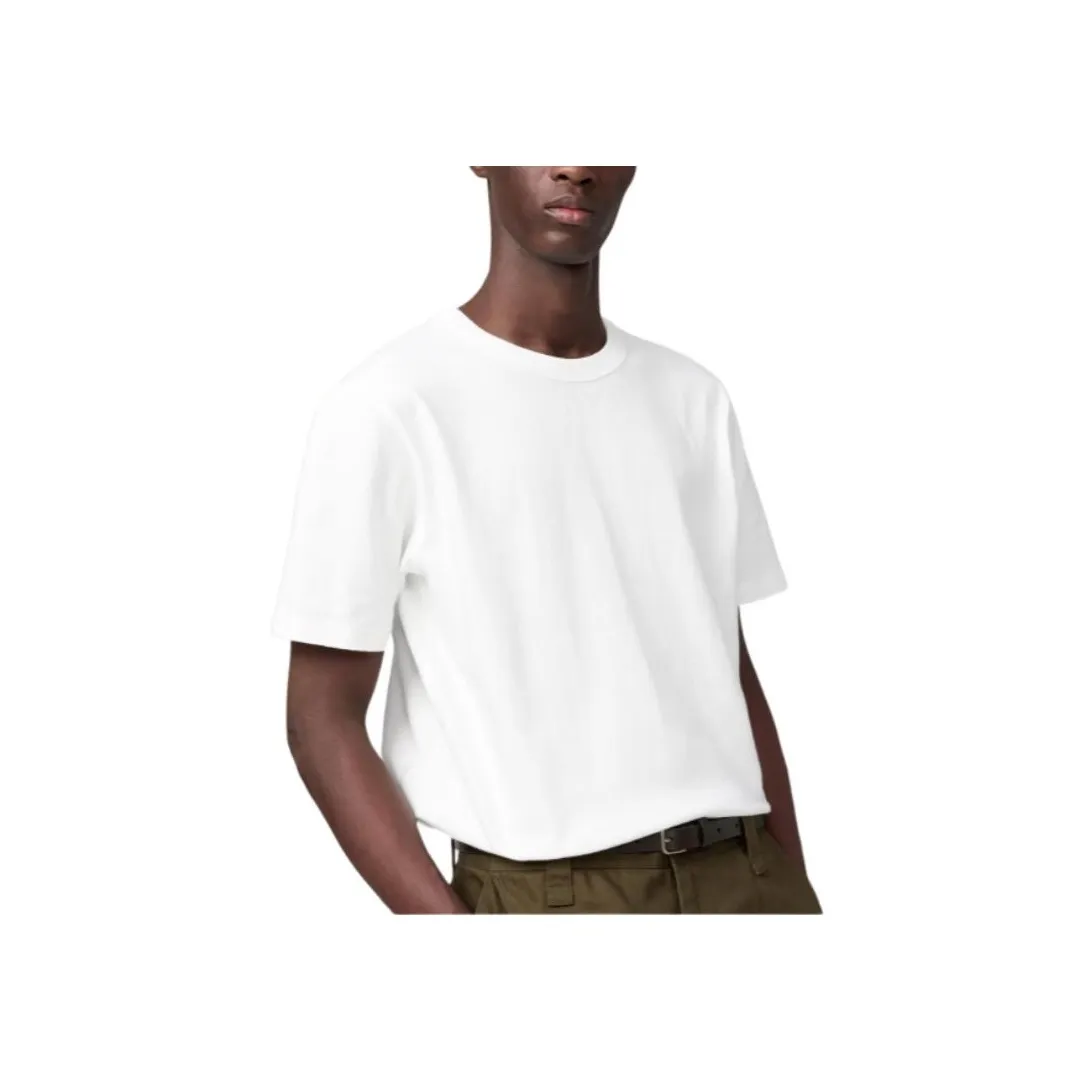 UNIQLO Белая унисекс футболка