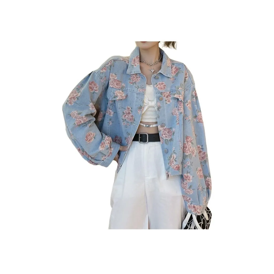 Mu Qingqing Denim Jacket Women's