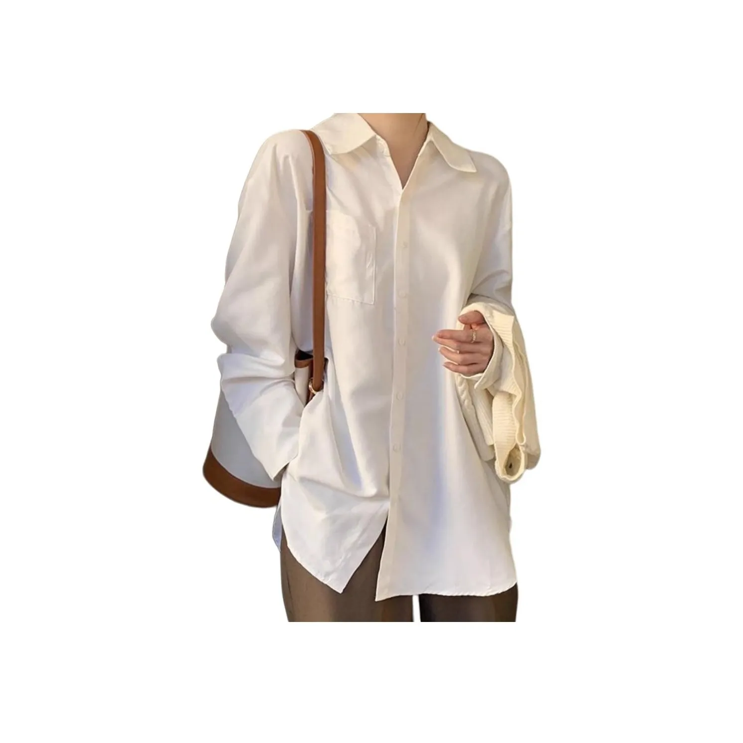 MUCCHIC Премиум Белые Женские Рубашки