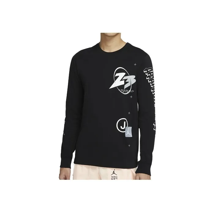 Jordan Air T Shirts Men's Black