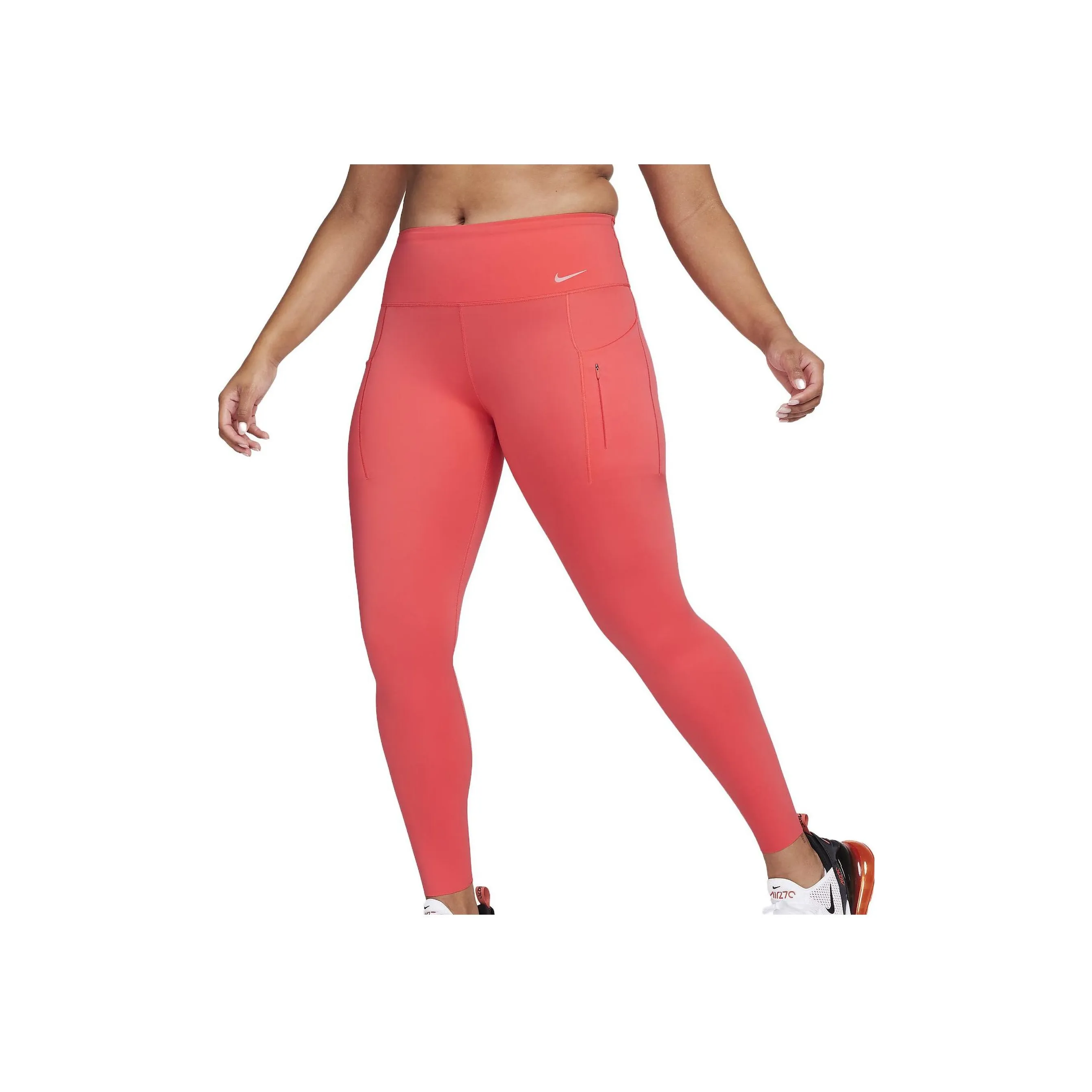 Nike Go Women's Firm-Support Mid-Rise Full-Length Leggings With Pockets
