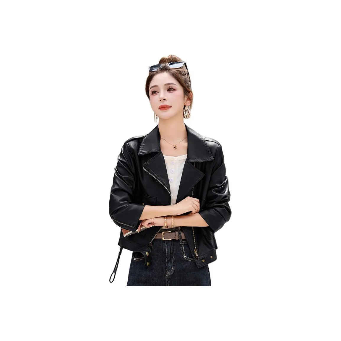 PIERRE CARDIN Кожа Куртка Женская