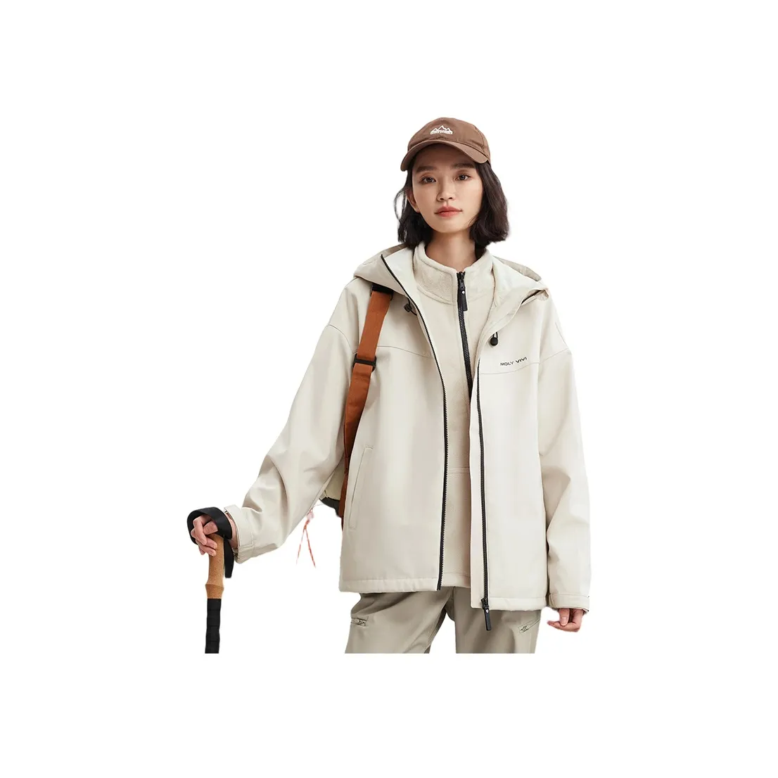 MOLY VIVI Waterproof, Windproof, Abrasion Resistant, Cold Resistant, Thermal, Anti Static Soft Shell Jacket Women's