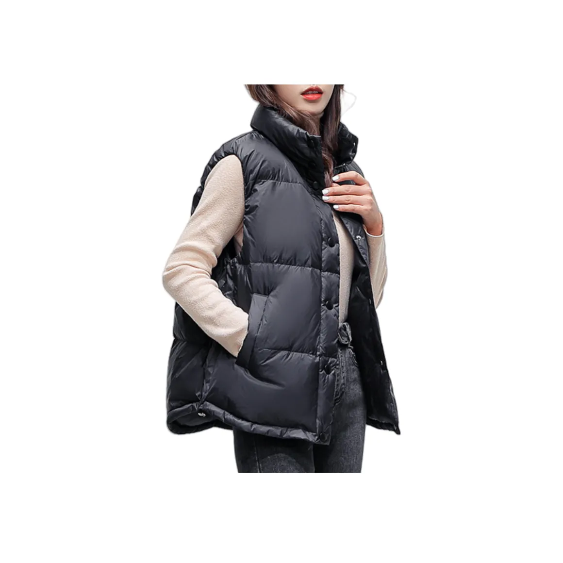 Cotton Gene Женская пуховая жилетка