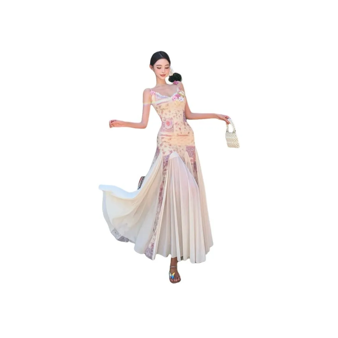 HAPG Экрю Женские Слиплатья