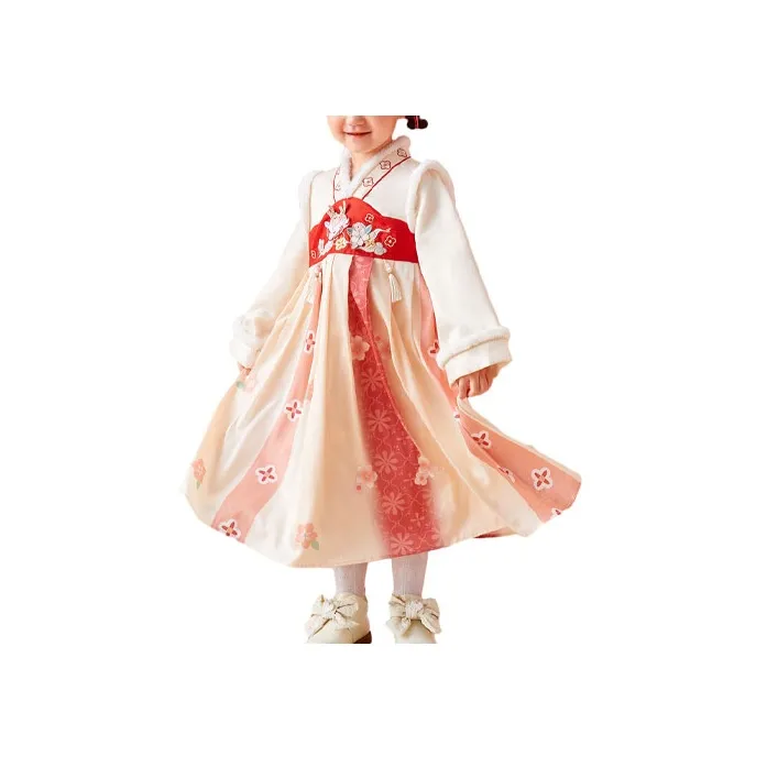 BALABALA Девочки' Платье Желтый красный Tuning Подростки