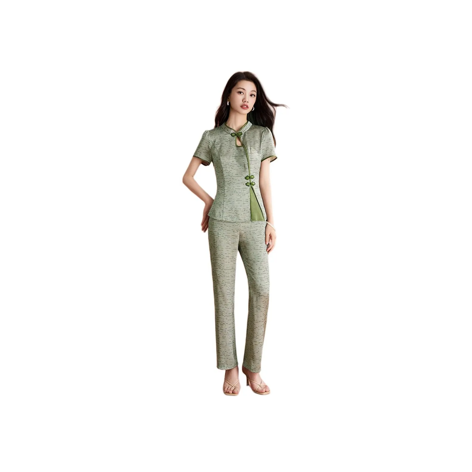 Mylan Casual Suit Women's Pea Green