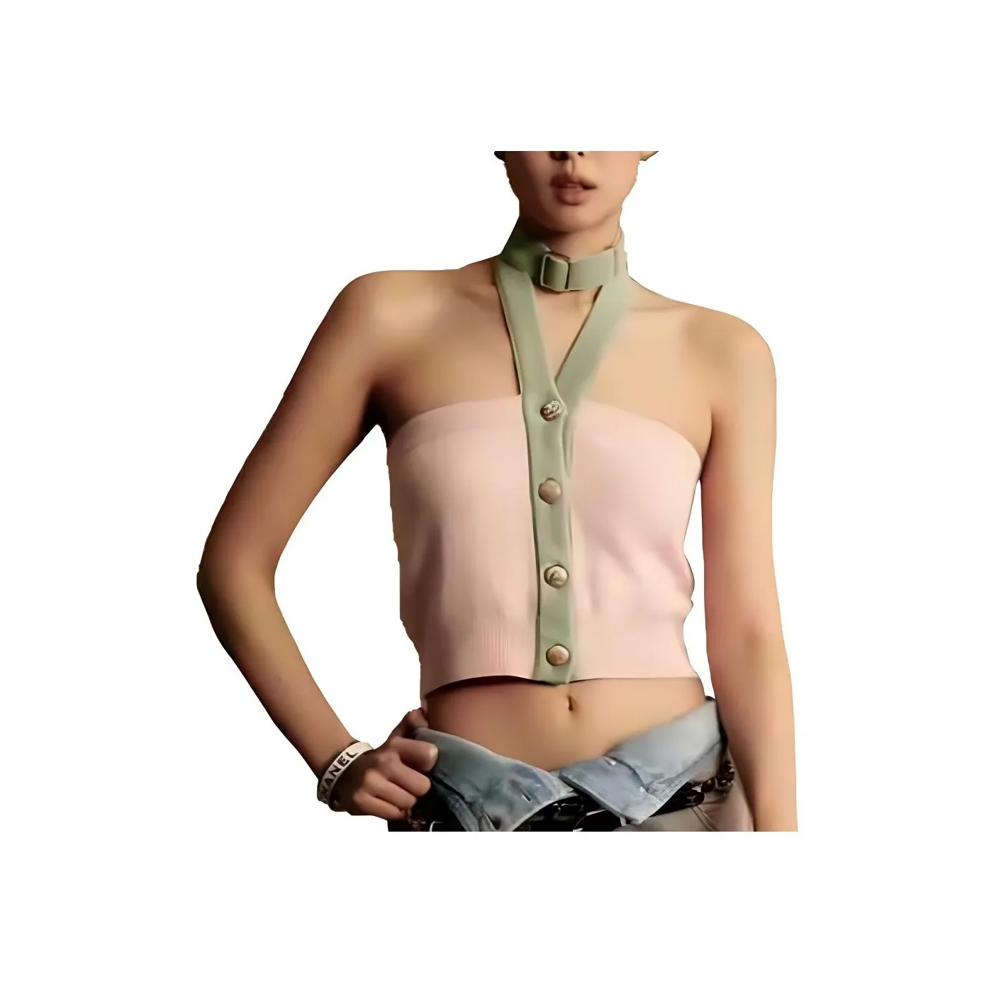 CHANEL SS24 24C Knitwear Women's Pink