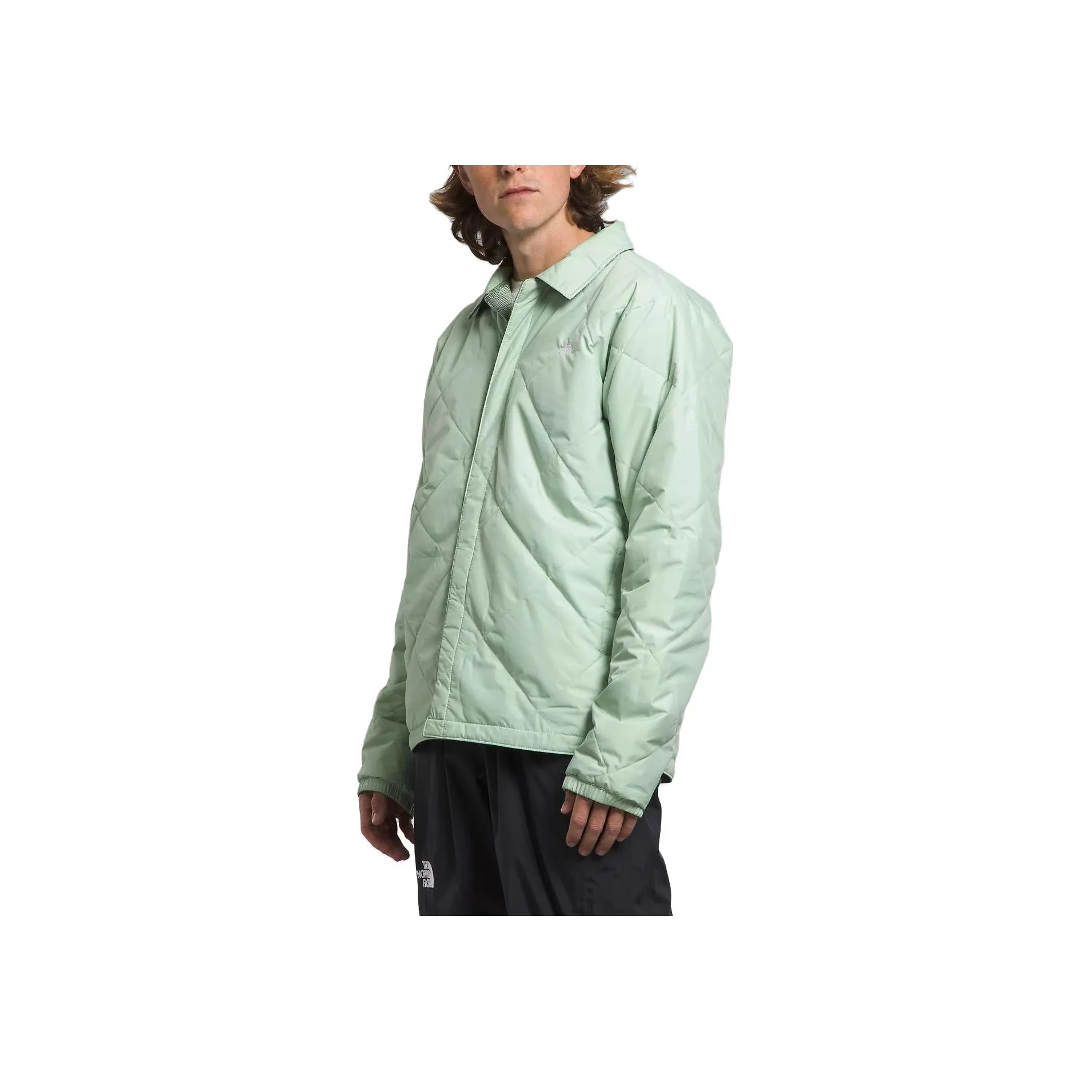 THE NORTH FACE Afterburner Insulated Flannel Jackets Coats Men's Green