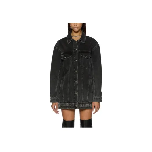 Ksubi Черные Женские Джинсовые Куртки